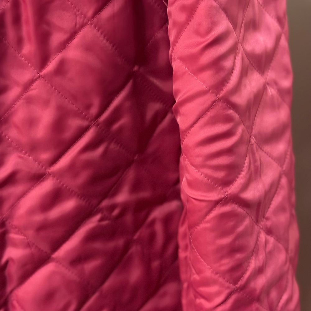 Isaac Mizrahi Hot Pink Wool-Blend Hooded Coat - Picture 11 of 14